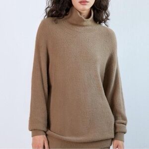 Aritzia Wilfred Free Hush Knit Turtleneck Sweater Small